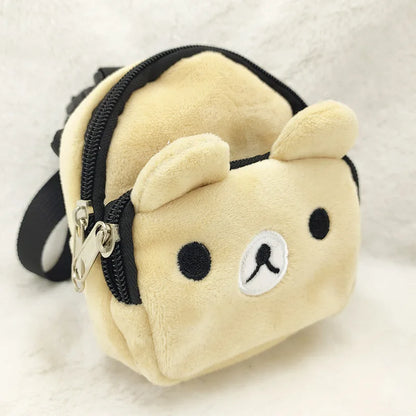 New Cute Durable Nylon Pet Backpack for Small Medium Dogs Convenient Portable Large-Capacity Dog Snack Bag Dog Backpack Free