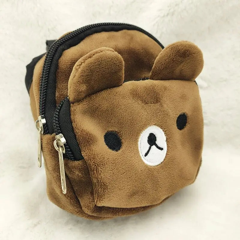 New Cute Durable Nylon Pet Backpack for Small Medium Dogs Convenient Portable Large-Capacity Dog Snack Bag Dog Backpack Free