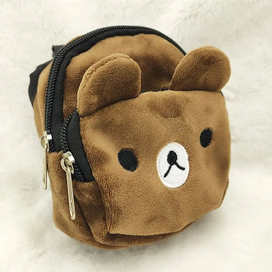 New Cute Durable Nylon Pet Backpack for Small Medium Dogs Convenient Portable Large-Capacity Dog Snack Bag Dog Backpack Free